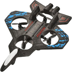 Foam RC Fighter Jet Airplane with LED Lights, 360° Stunts, Easy Remote Control